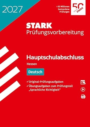 STARK Deutsch - Hauptschulabschluss 2027 Hessen - Prüfungsvorbereitung. Stark Verlag GmbH, 2026.