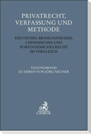 Privatrecht, Verfassung und Methode