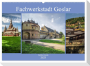 Fachwerkstadt Goslar (Wandkalender 2025 DIN A2 quer), CALVENDO Monatskalender