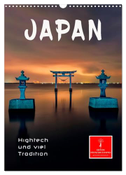 Japan - Hightech und viel Tradition (Wandkalender 2025 DIN A3 hoch), CALVENDO Monatskalender