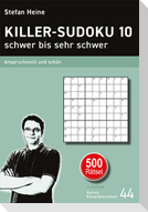 KILLER-SUDOKU 10 - schwer bis sehr schwer