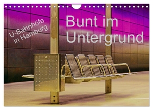 Sarnade, Sarnade. Bunt im Untergrund (Wandkalender 2024 DIN A4 quer), CALVENDO Monatskalender - Wunderschöne, bunte U-Bahnstationen in Hamburg. Calvendo, 2023.