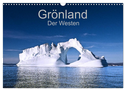 Grönland - Der Westen (Wandkalender 2025 DIN A3 quer), CALVENDO Monatskalender