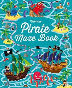 Smith, Sam. Pirate Maze Book. Usborne Publishing Ltd, 2016.