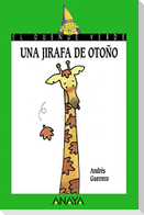 Una jirafa de otoño