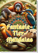 Fantasie-Tier-Mandalas: Kreative Kreaturen malen
