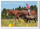 Natural Horsemanship - Partnerschaft mit Pferden (Tischkalender 2025 DIN A5 quer), CALVENDO Monatskalender