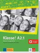 Klasse! A2.1. Kursbuch mit Audios und Videos online