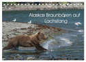 Grizzlybären im Katmai Nationalpark Alaska (Tischkalender 2024 DIN A5 quer), CALVENDO Monatskalender