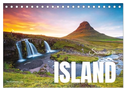 Sommer in Island (Tischkalender 2025 DIN A5 quer), CALVENDO Monatskalender