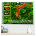 Beliebte Fische der Welt (hochwertiger Premium Wandkalender 2024 DIN A2 quer), Kunstdruck in Hochglanz
