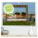 Maritimes Kappeln - Rund um den Hafen (hochwertiger Premium Wandkalender 2025 DIN A2 quer), Kunstdruck in Hochglanz