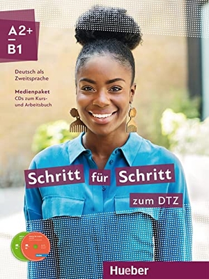 Hilpert, Silke / Kerner, Marion et al. Schritt für Schritt zum DTZ. Medienpaket. 3 DCs - Deutsch als Zweitsprache. Niveau A2 plus bis B1. Hueber Verlag GmbH, 2020.