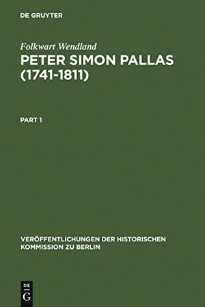 Wendland, Folkwart. Peter Simon Pallas (1741-1811) - Materialien einer Biographie. De Gruyter, 1992.