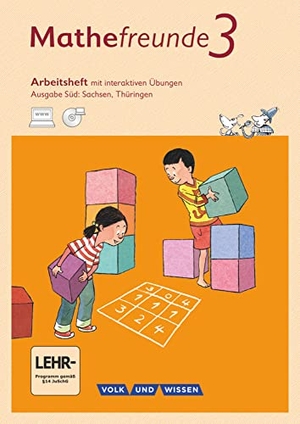 Elies, Catrin / Elsner, Jana et al. Mathefreunde 3. Schuljahr - Süd - Arbeitsheft mit interaktiven Übungen auf scook.de - Mit Übungssoftware auf DVD-ROM. Volk u. Wissen Vlg GmbH, 2016.