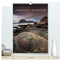 LANDSCHAFT AM WASSER (hochwertiger Premium Wandkalender 2024 DIN A2 hoch), Kunstdruck in Hochglanz