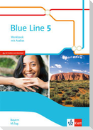 Blue Line 5 M-Zug. Workbook mit Audios Klasse 9.  Ausgabe Bayern