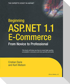 Beginning ASP.NET 1.1 E-Commerce