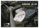Junkers Ju-52 Rundflug über Berlin (Tischkalender 2024 DIN A5 quer), CALVENDO Monatskalender