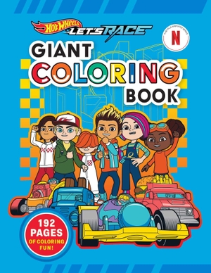 Mattel. Hot Wheels: Let's Race Giant Coloring Book. Mattel, 2026.