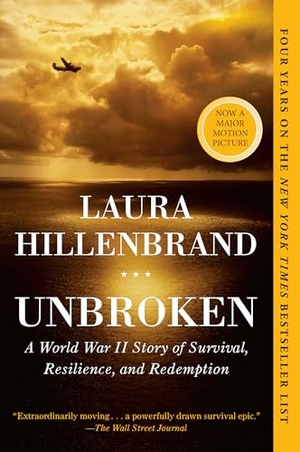 Hillenbrand, Laura. Unbroken - A World War II Story of Survival, Resilience, and Redemption. Random House LLC US, 2014.