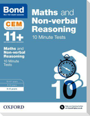 Maths & Non-verbal Reasoning: Bond 11+ CEM 10 Minute Tests (now Cambridge Select Insight)