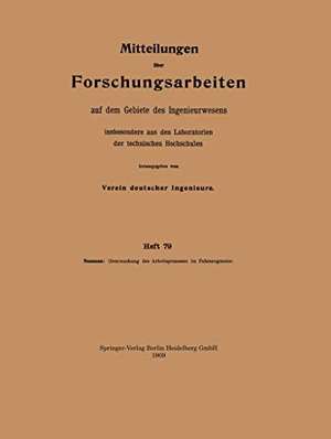 Neumann, Kurt. Untersuchung des Arbeitsprozesses im Fahrzeugmotor. Springer Berlin Heidelberg, 1909.