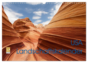 USA Landschaftskalender (Wandkalender 2024 DIN A3 quer), CALVENDO Monatskalender