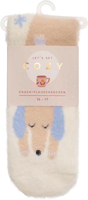 Groh Verlag (Hrsg.). COZY Couch-Flauschsocken "Cozy Dog" - Flauschige Wohlfühlsocken mit niedlichem Hundemotiv. Groh Verlag, 2026.