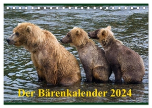 Steinwald, Max. Der Bärenkalender 2024 CH-Version (Tischkalender 2024 DIN A5 quer), CALVENDO Monatskalender - Grizzlybären - ein Fotoshooting der besonderen Art. Calvendo, 2023.