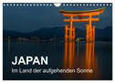 Japan - Im Land der aufgehenden Sonne (Wandkalender 2024 DIN A4 quer), CALVENDO Monatskalender