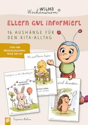 Wilma Wochenwurm - Eltern gut informiert - 16 Aushänge für den Kita-Alltag rund um Wechselkleidung, Feste und Co.. Verlag an der Ruhr GmbH, 2026.