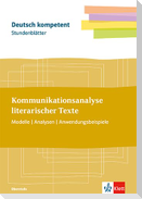 deutsch.kompetent Stundenblätter Kommunikation untersuchen