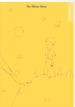 myNOTES Papeterie: Der Kleine Prinz Notizheft - Prinz auf Planet. Ars Edition GmbH, 2025.