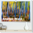 Atelier Wald - gemalt mit Licht (Premium, hochwertiger DIN A2 Wandkalender 2023, Kunstdruck in Hochglanz)