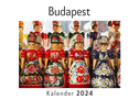 Budapest (Wandkalender 2024, Kalender DIN A4 quer, Monatskalender im Querformat mit Kalendarium, Das perfekte Geschenk)