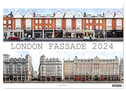 London Fassade 2024 (Wandkalender 2024 DIN A2 quer), CALVENDO Monatskalender