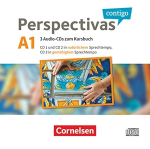 Perspectivas contigo A1 - Audio-CDs - Zum Kurs- und Übungsbuch. Cornelsen Verlag GmbH, 2019.
