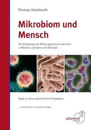 Hardtmuth, Thomas. Mikrobiom und Mensch - Die Bedeutung der Mikroorganismen und Viren in Medizin, Evolution und Ökologie - Wege zu einer systemischen Perspektive. Salumed-Verlag, 2024.