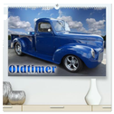 Oldtimer-Kunst (hochwertiger Premium Wandkalender 2024 DIN A2 quer), Kunstdruck in Hochglanz