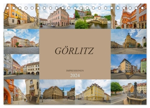Meutzner, Dirk. Görlitz Impressionen (Tischkalender 2024 DIN A5 quer), CALVENDO Monatskalender - Traumstadt im östlichen Deutschland. Calvendo, 2023.