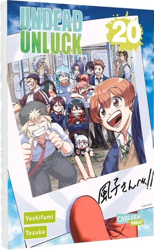 Tozuka, Yoshifumi. Undead Unluck 20 - Actiongeladene Love-Comedy mit einem ungleichen Duo und grandiosen Zeichnungen. Carlsen Verlag GmbH, 2025.