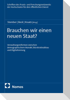 Brauchen wir einen neuen Staat?
