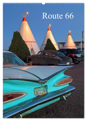 Route 66 (Wandkalender 2024 DIN A2 hoch), CALVENDO Monatskalender