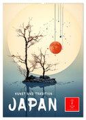 Japan - Kunst und Tradition (Wandkalender 2024 DIN A2 hoch), CALVENDO Monatskalender