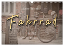 Fahrrad Alltag - Film Noir Style (Wandkalender 2025 DIN A3 quer), CALVENDO Monatskalender
