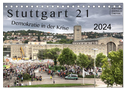 Stuttgart 21 - Demokratie in der Krise (Tischkalender 2024 DIN A5 quer), CALVENDO Monatskalender