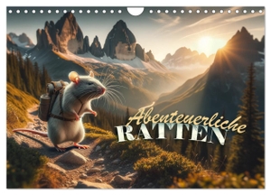 R. Stuhlmann, Peter. Abenteuerliche Ratten (Wandkalender 2025 DIN A4 quer), CALVENDO Monatskalender - Jeden Monat KI-generierte Ratten in abenteuerlichen Szenen. Calvendo, 2024.
