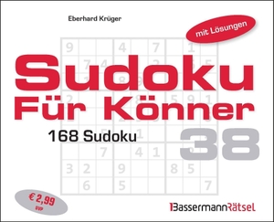 Krüger, Eberhard. Sudoku für Könner 38 (5 Exemplare à 2,99 EUR). Bassermann, Edition, 2026.