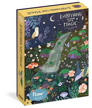 Smit, Irene / Hulst, Astrid van der et al. Everything Is Made Out of Magic 1,000-Piece Puzzle (Flow) - For Adults Families Picture Quote Mindfulness Game Gift Jigsaw 26 3/8" X 18 7/8". Workman Publishing, 2021.